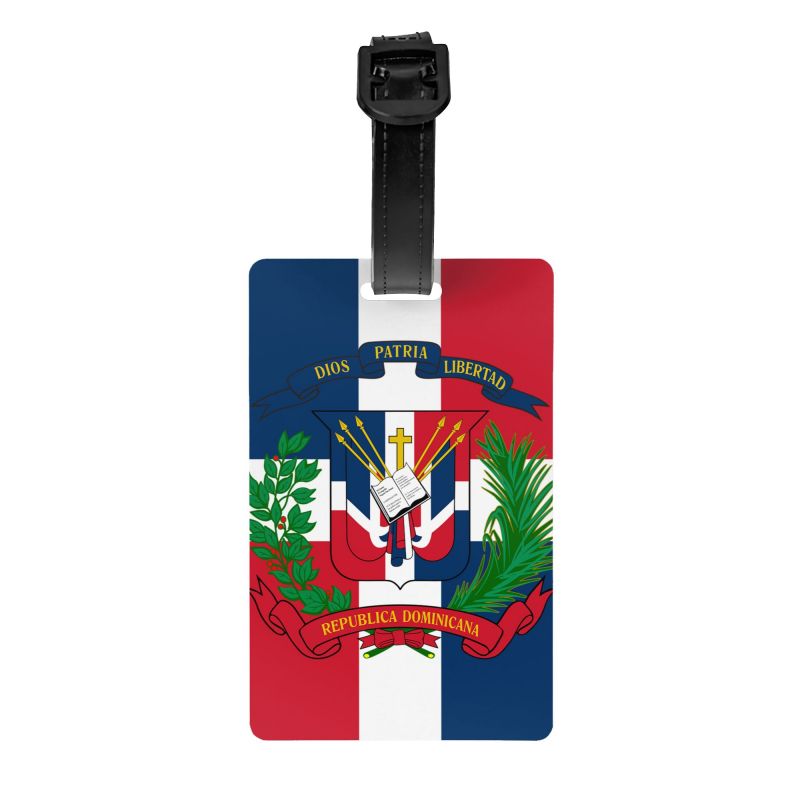 Travel Luggage Set - Etiqueta de equipaje con la bandera