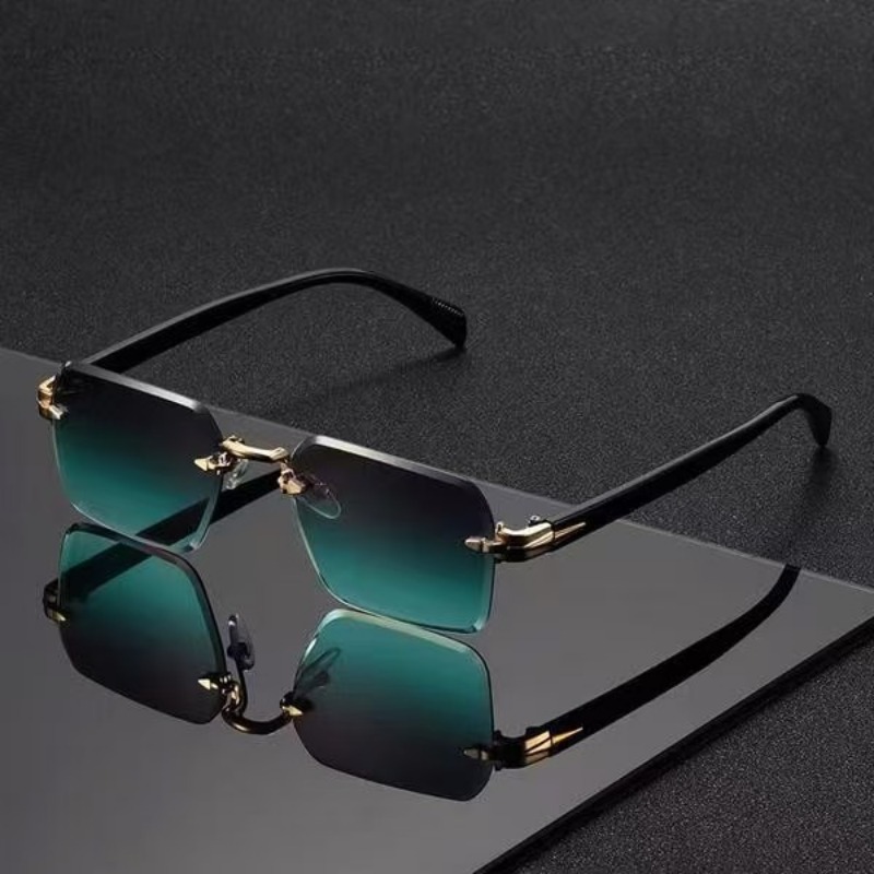 Sunglasses Uv400 - Gafas de sol sin montura, de