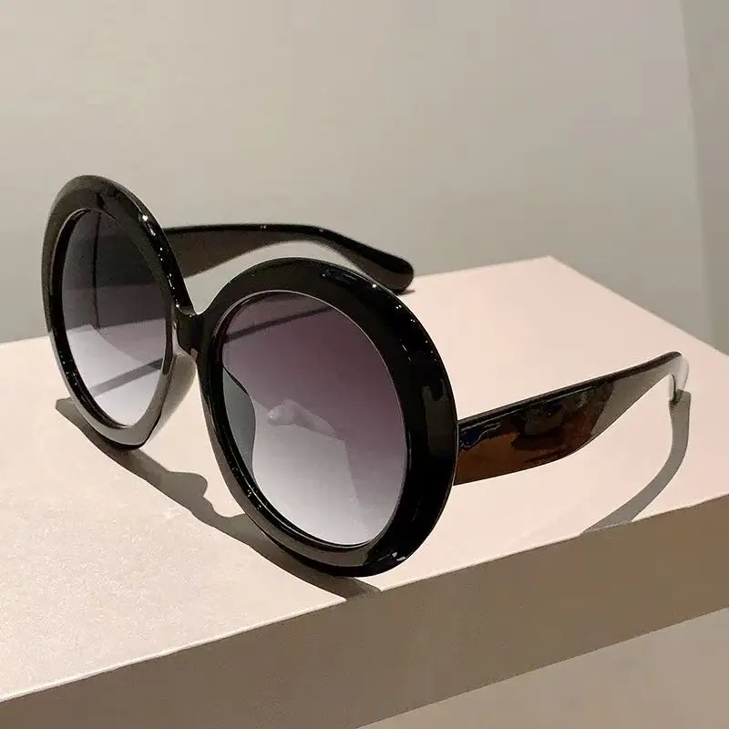 Designer Sunglasses - Gafas de sol redondas de gran