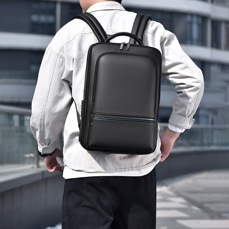 Leather Briefcase - Mochila De Cuero PU con carga