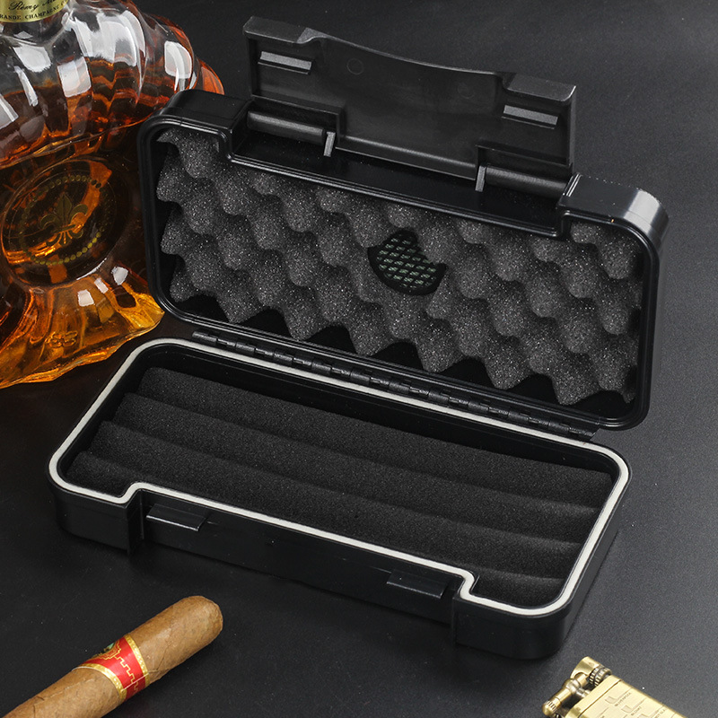 Premium Cigar Case - Estuche de Viaje para Cigarros de