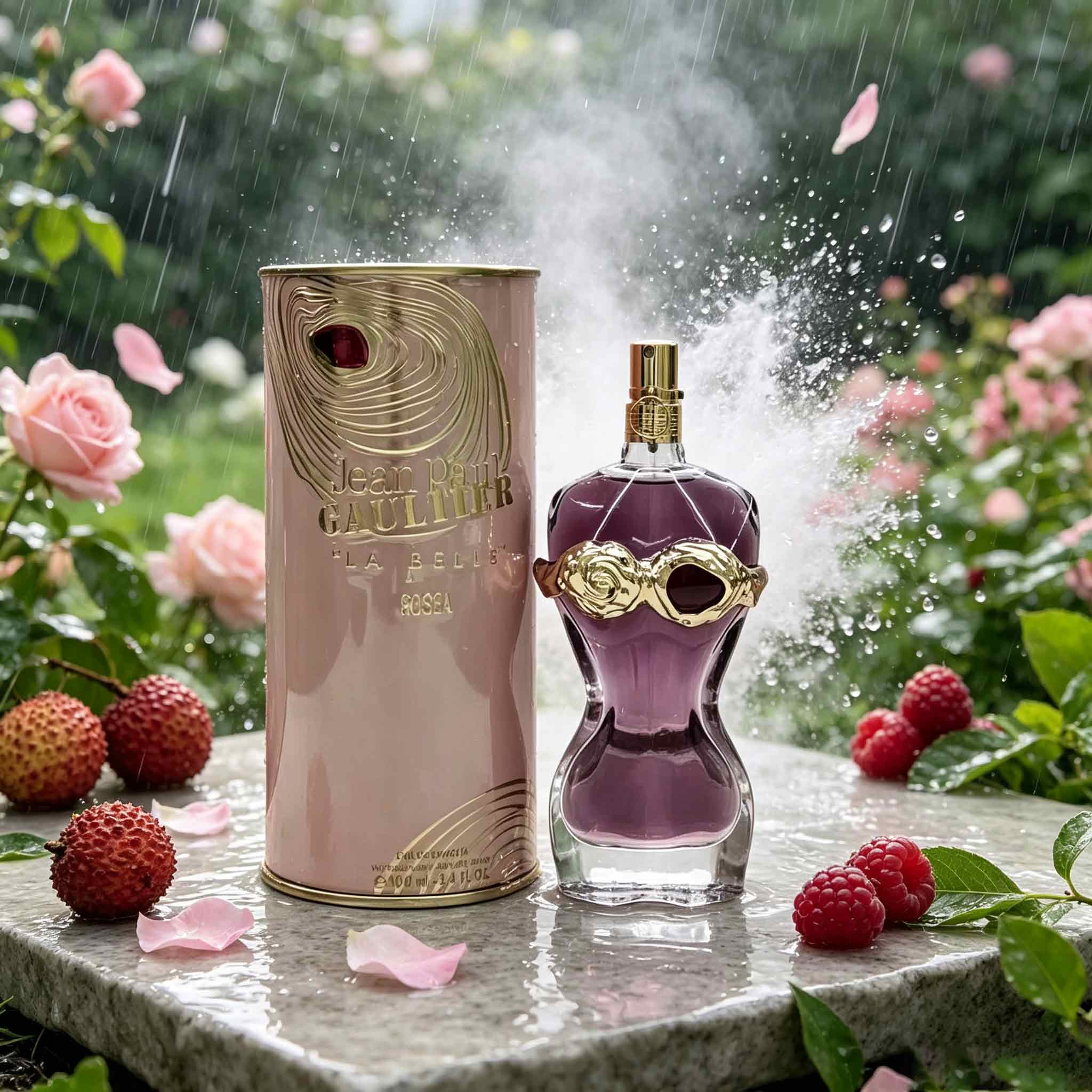 Luxury Gift Set - Perfume La Belle Rosea en Caja