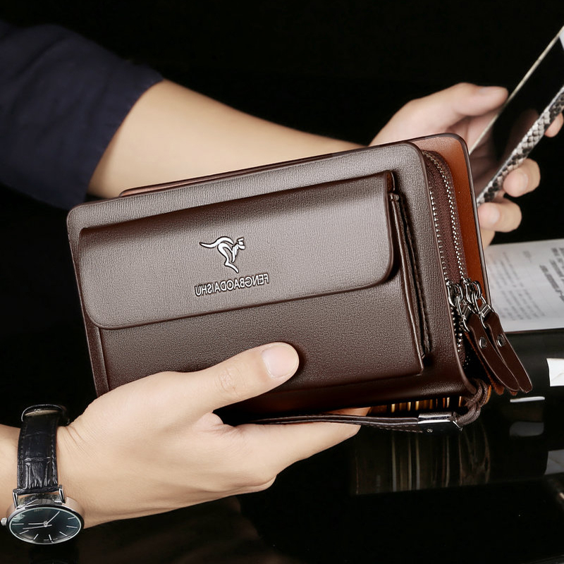 Leather Wallet Men - Carteras de moda para hombre, carteras