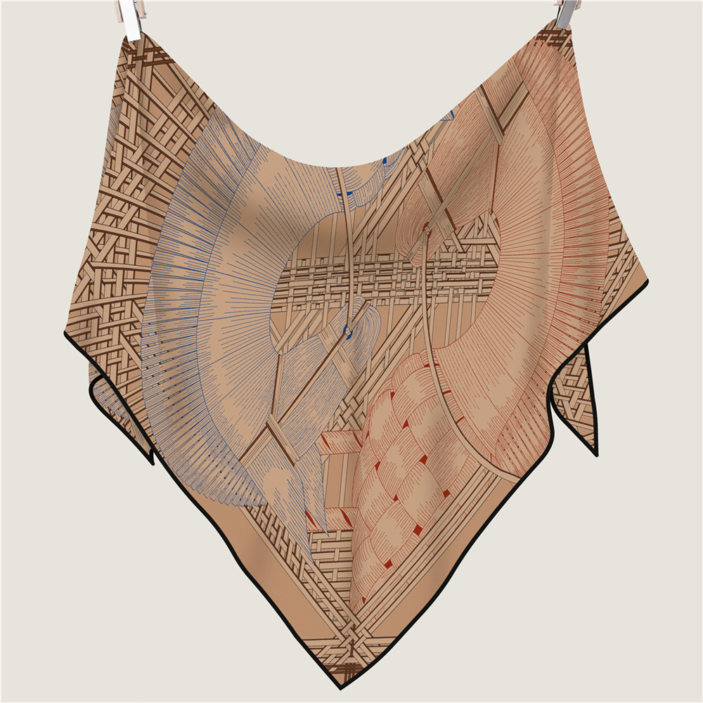 Cashmere Scarf - Chales triangulares, bufandas cálidas de invierno,