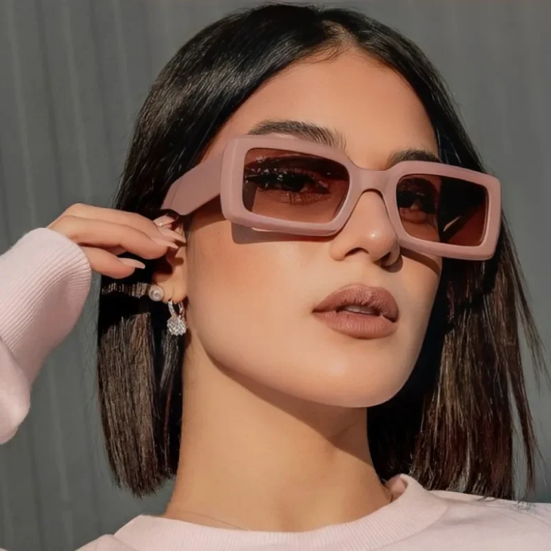 Nuevas gafas de sol rectangula - Designer Sunglasses reseña y precio