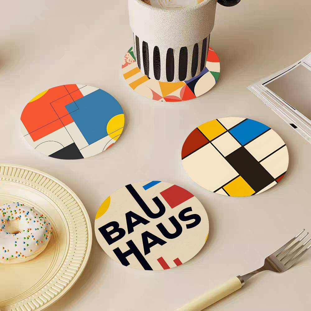 Posavasos redondos de madera a - Marble Coaster Set reseña y precio
