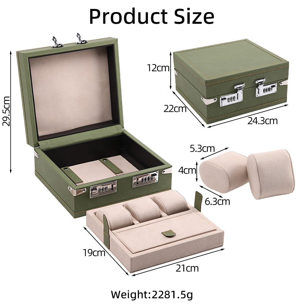 Caja Organizadora de Almacenam - Leather Briefcase reseña y precio