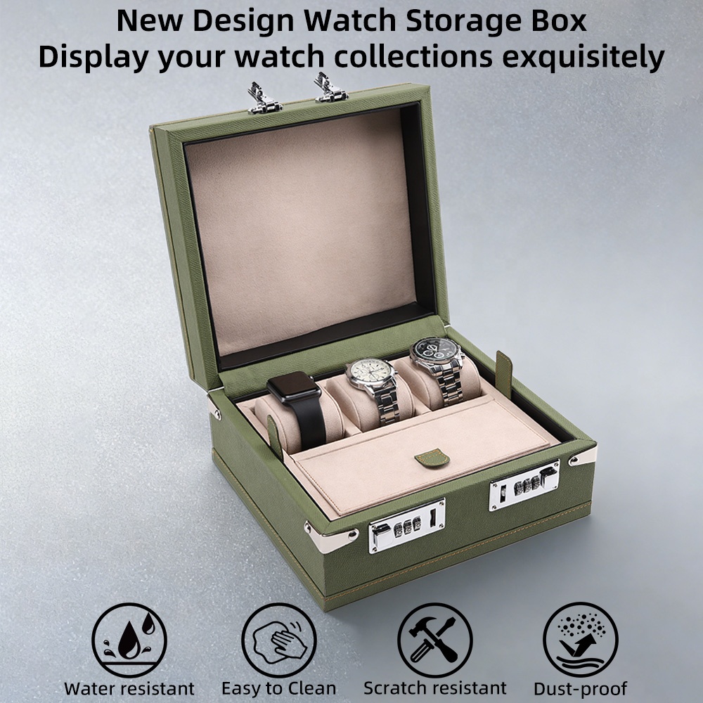 Caja Organizadora de Almacenam - Leather Briefcase reseña y precio