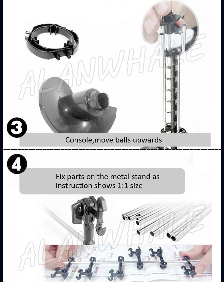 Riel de 560cm, engranaje de ca - Marble Coaster Set reseña y precio